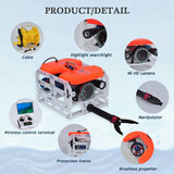 ThorRobotics NEW ROV Underwater Drone Camera King Crab 100X With Manipulator Arm